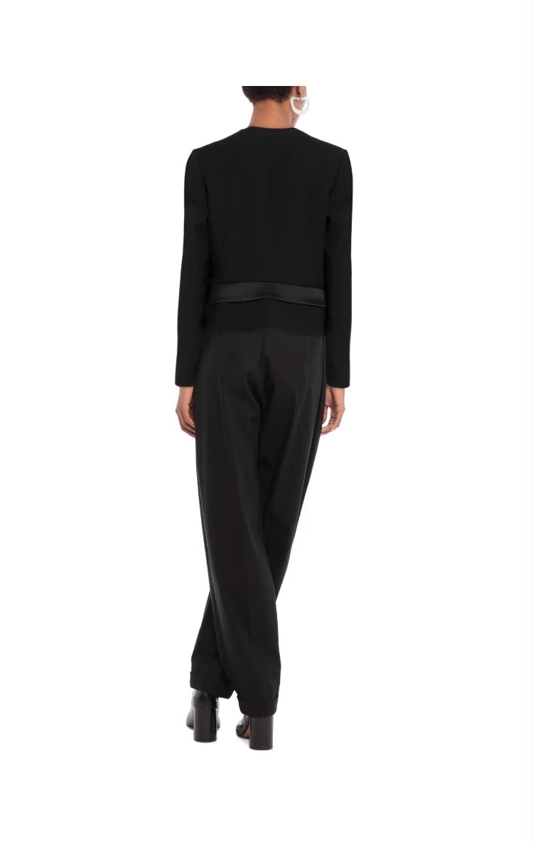 CAMILLA MILANO Crepe Blazer Jacket - Image 3