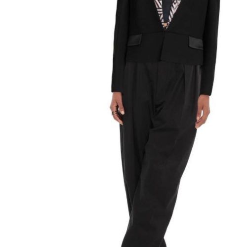 CAMILLA MILANO Crepe Blazer Jacket