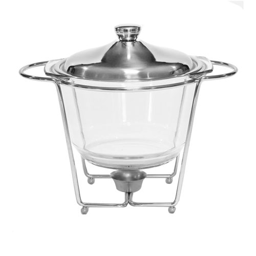 The Pepco 4-litre Glass Chafing Dish