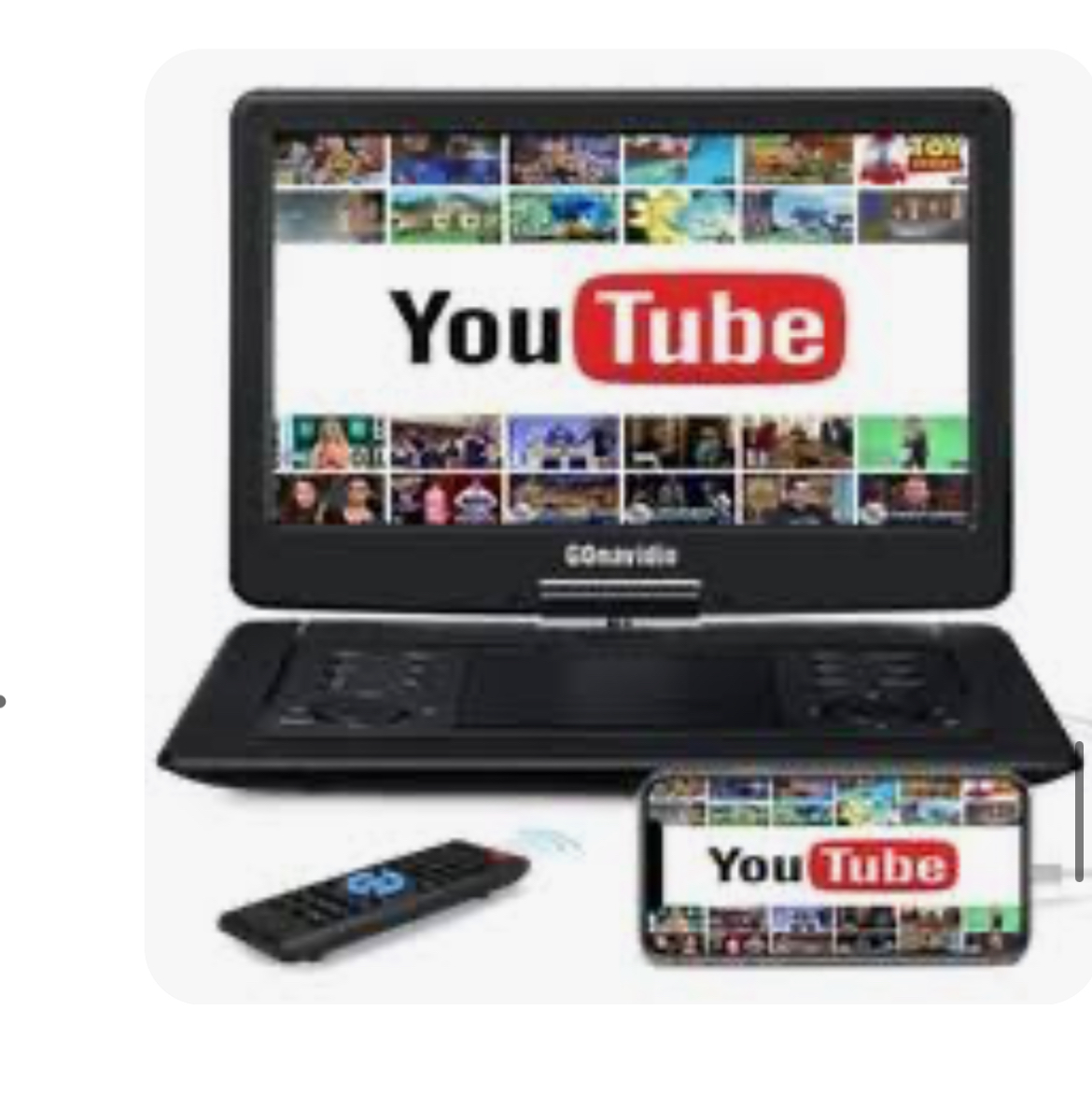 The T7PDVD113 7-inch Portable DVD Player - Image 3