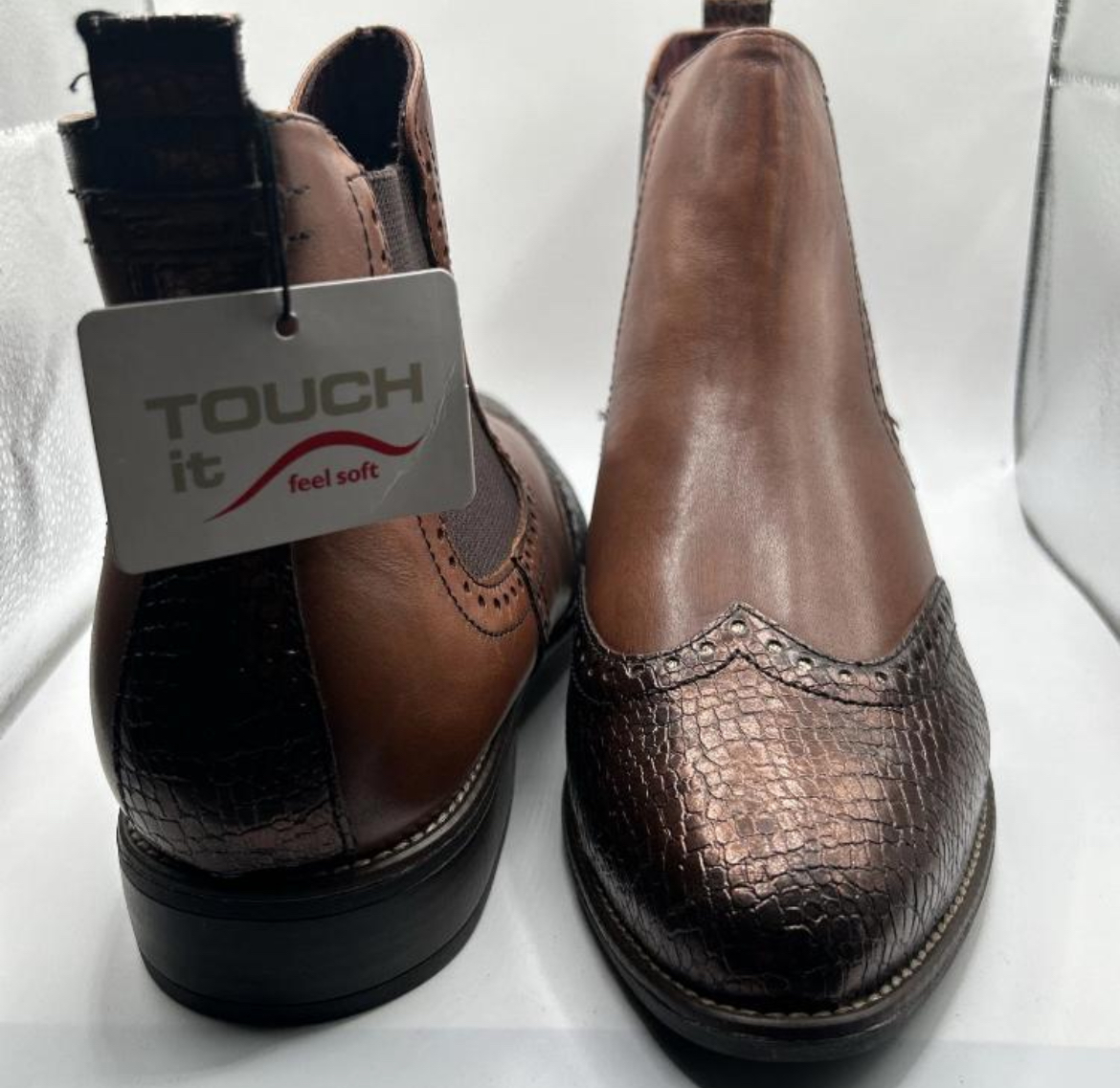 Leather Chelsea Boots, TAMARIS - Image 5