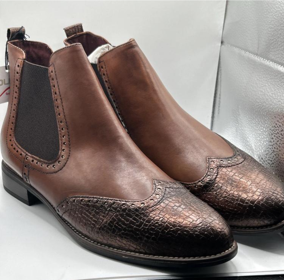 Leather Chelsea Boots, TAMARIS - Image 7