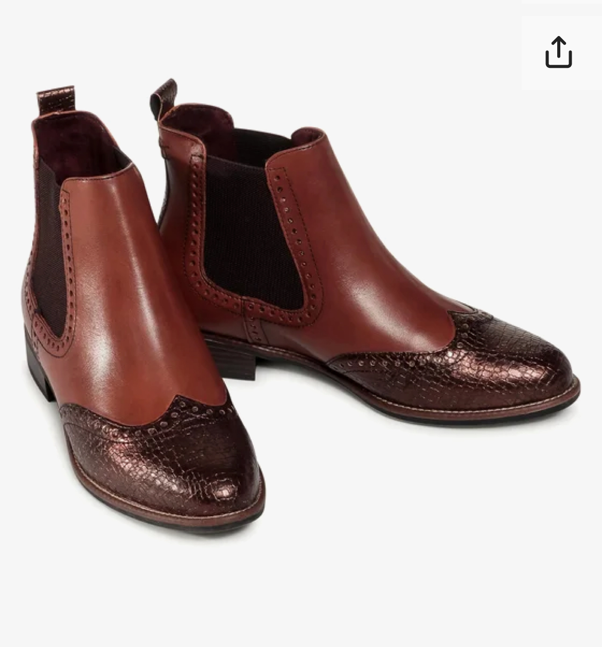 Leather Chelsea Boots, TAMARIS