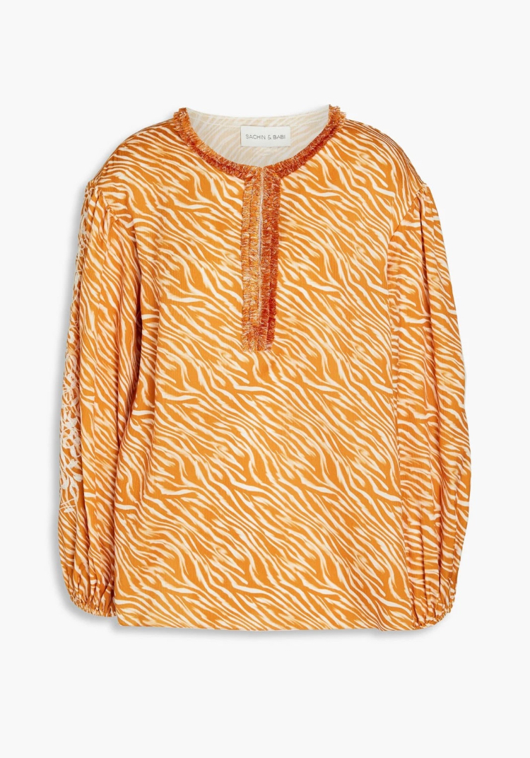 SACHIN & BABI Crepe Blouse - Image 3